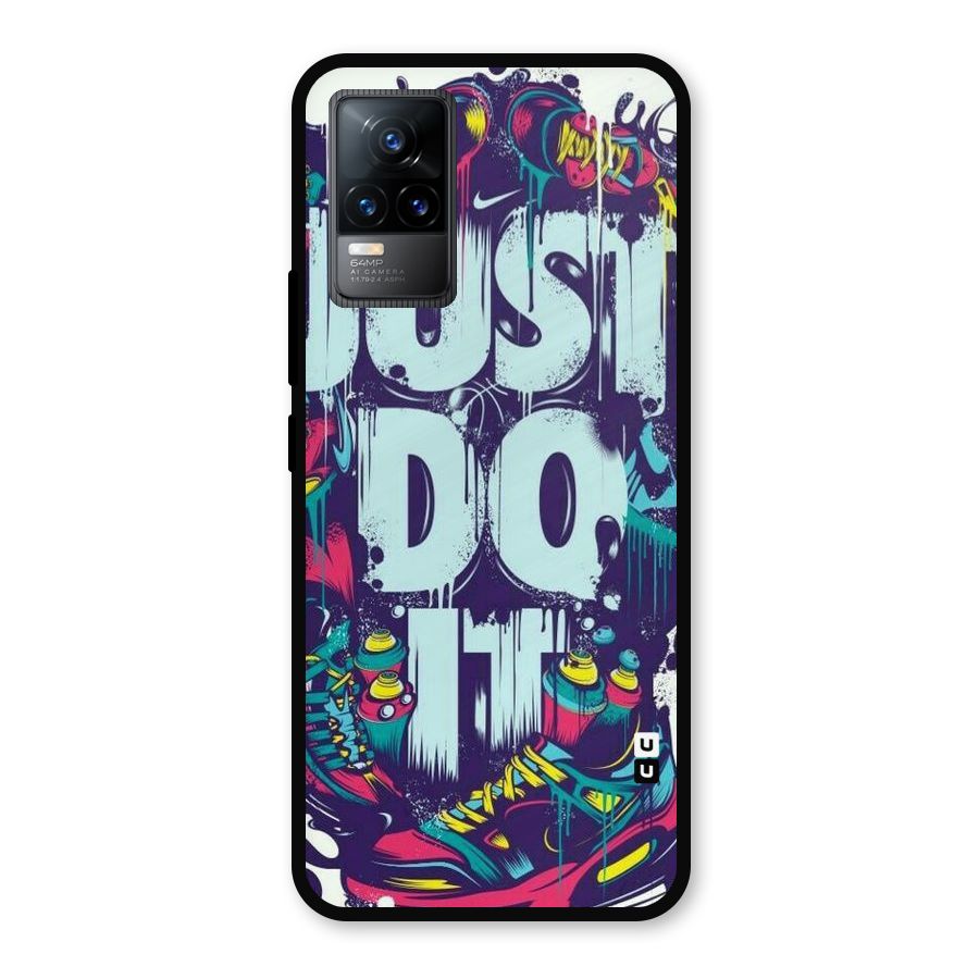 Do It Abstract Metal Back Case for Vivo Y73