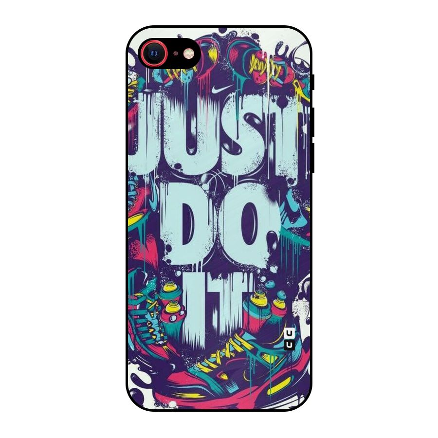 Do It Abstract Metal Back Case for iPhone 7