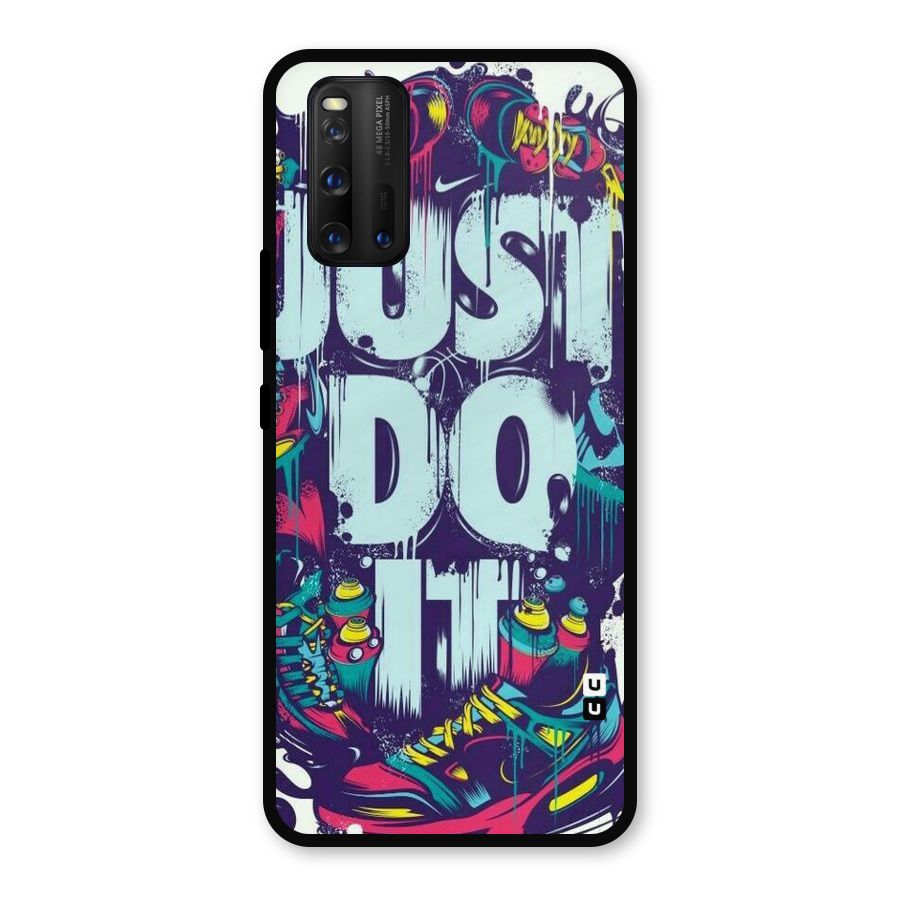 Do It Abstract Metal Back Case for iQOO 3