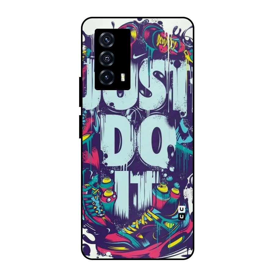 Do It Abstract Metal Back Case for iQOO Z5
