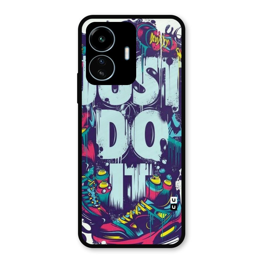 Do It Abstract Metal Back Case for vivo iQOO Z6 Lite 5G