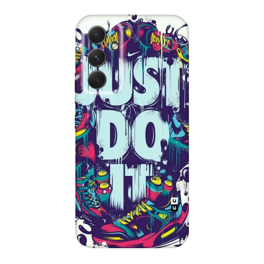 Do It Abstract Original Polycarbonate Back Case for Galaxy A54