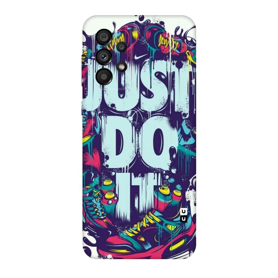Do It Abstract Original Polycarbonate Back Case for Galaxy A73 5G