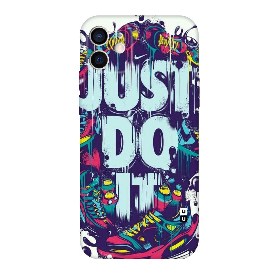 Do It Abstract Original Polycarbonate Back Case for iPhone 12