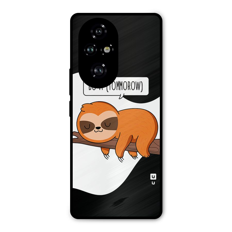 Do It Tommorow Metal Back Case for Honor 200 Pro