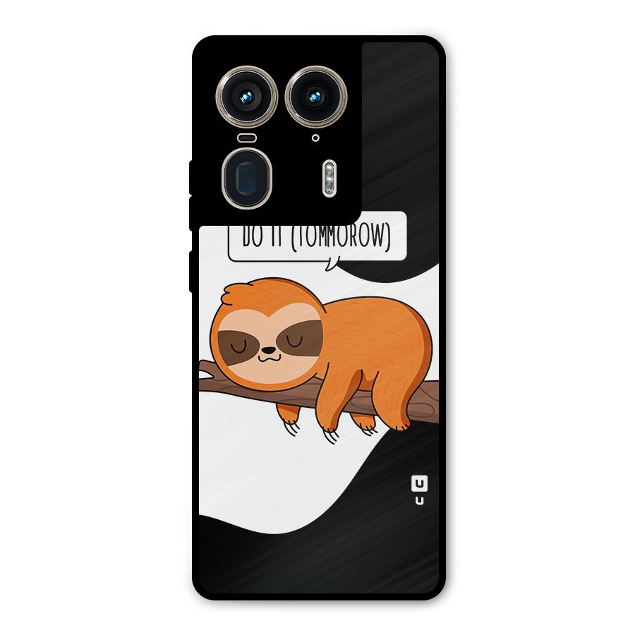 Do It Tommorow Metal Back Case for Motorola Edge 50 Ultra