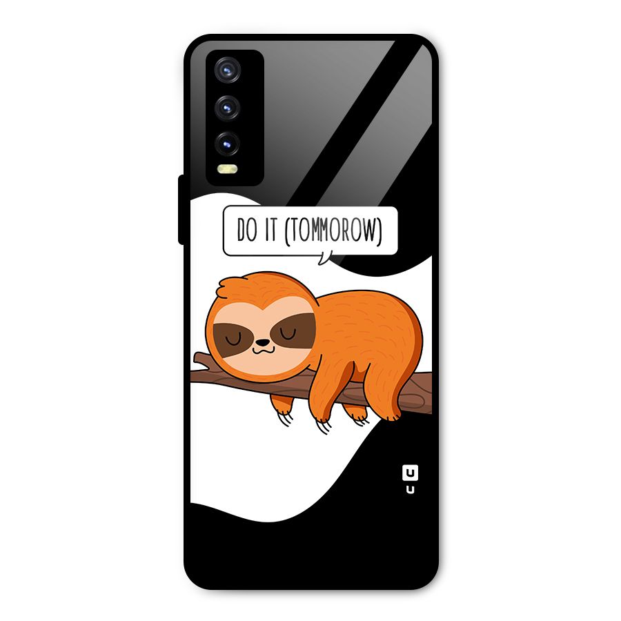 Do It Tommorow Metal Back Case for Vivo Y20