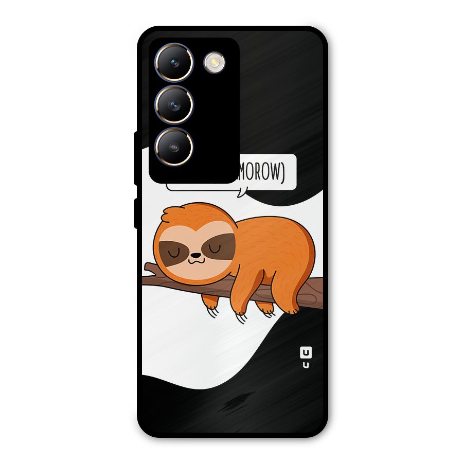 Do It Tommorow Metal Back Case for Vivo Y200e