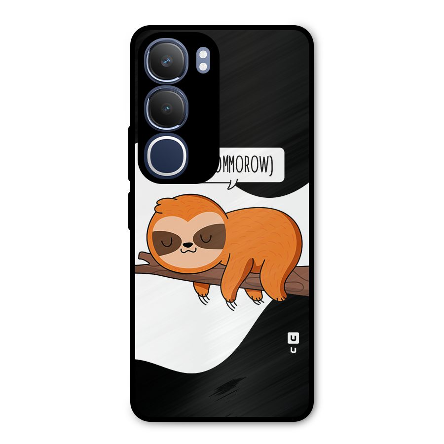 Do It Tommorow Metal Back Case for Vivo Y29