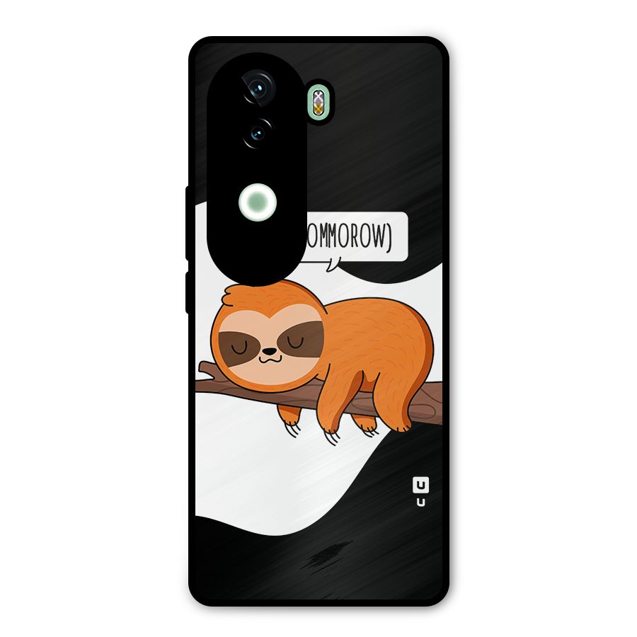 Do It Tommorow Metal Back Case for iQOO Z9s