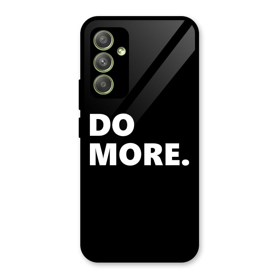 Do More Glass Back Case for Galaxy A54