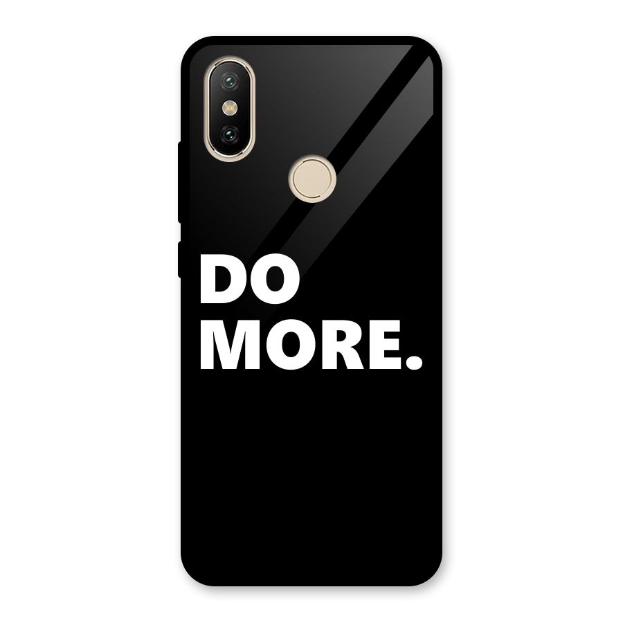 Do More Glass Back Case for Redmi A2