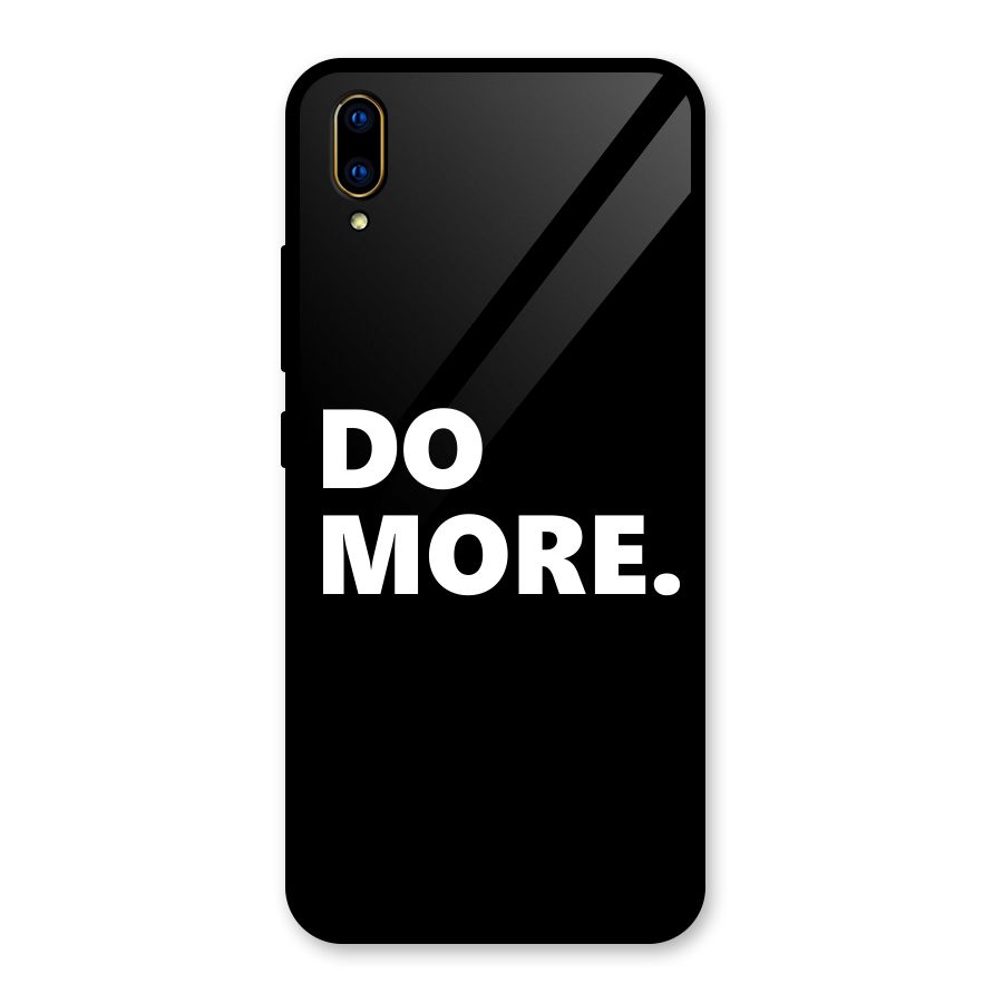 Do More Glass Back Case for Vivo V11 Pro