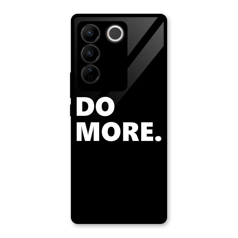 Do More Glass Back Case for Vivo V27 Pro