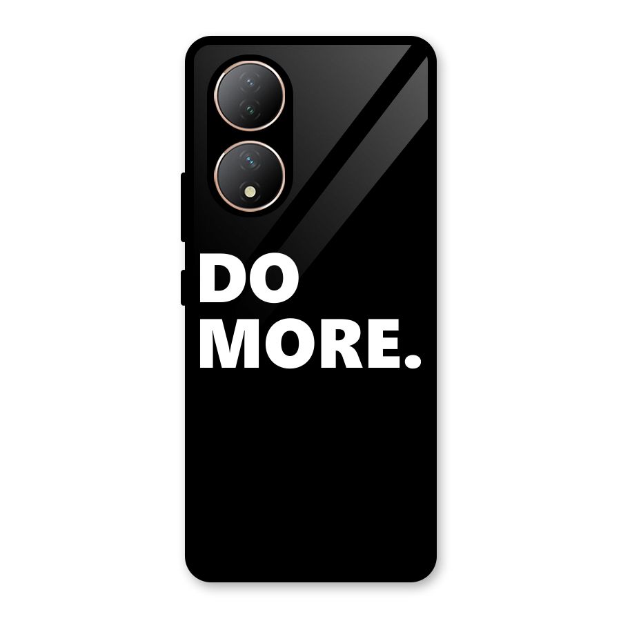 Do More Glass Back Case for Vivo Y100A