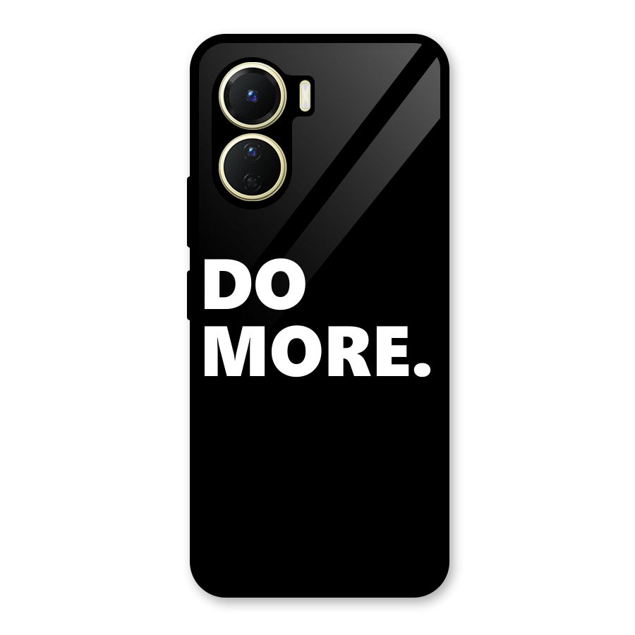 Do More Glass Back Case for Vivo Y16