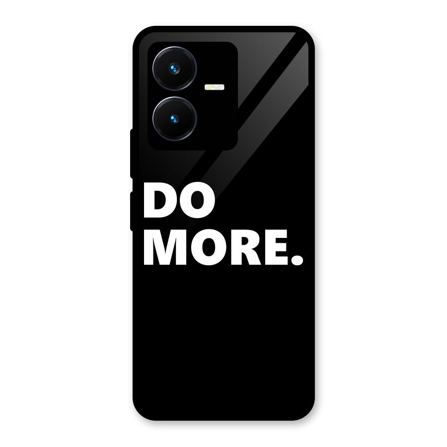 Do More Glass Back Case for Vivo Y22s