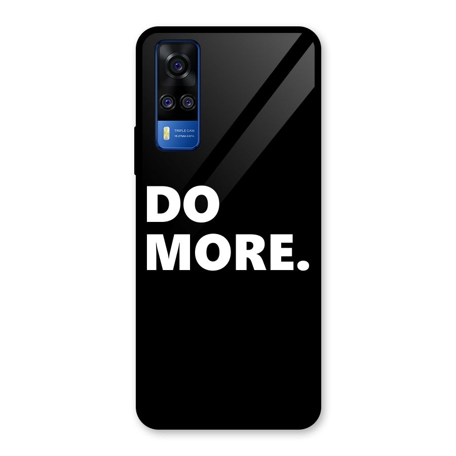 Do More Glass Back Case for Vivo Y31