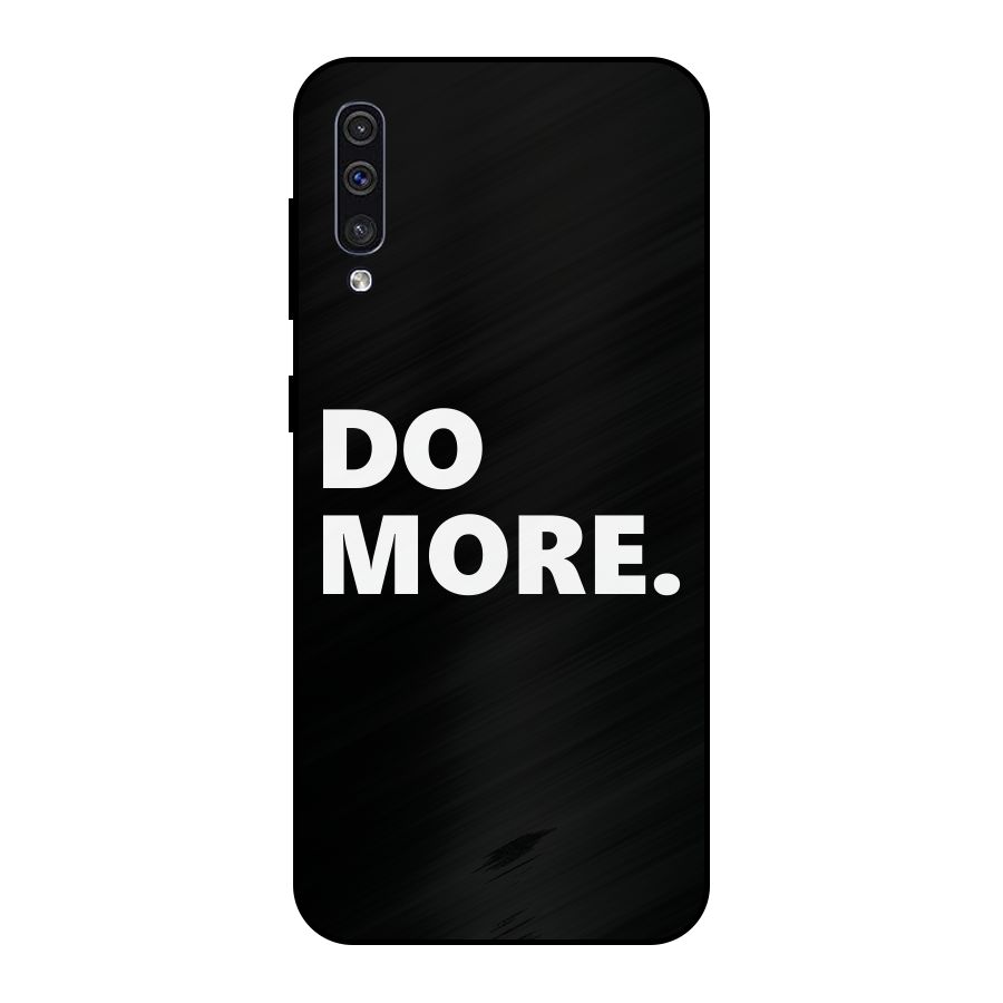 Do More Metal Back Case for Galaxy A30s