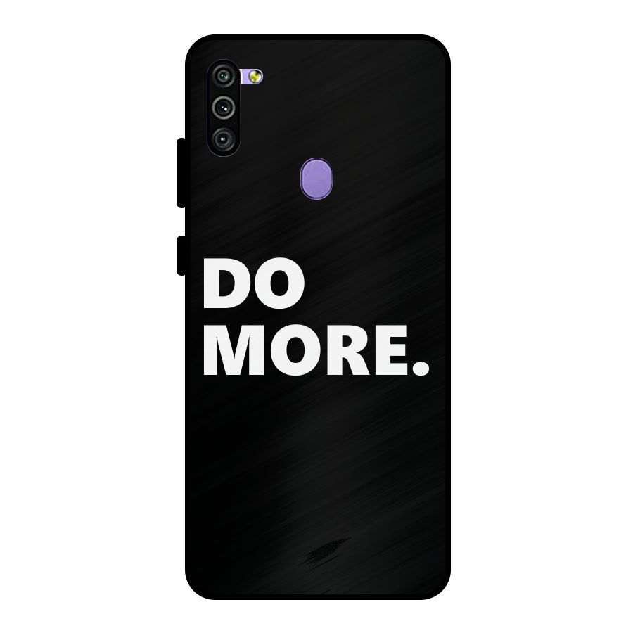 Do More Metal Back Case for Galaxy M11