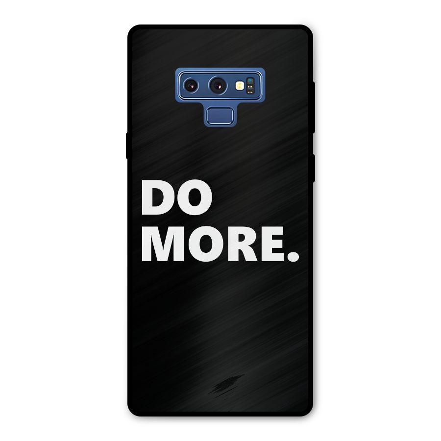 Do More Metal Back Case for Galaxy Note 9
