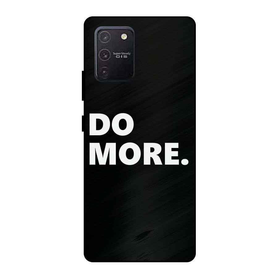 Do More Metal Back Case for Galaxy S10 Lite