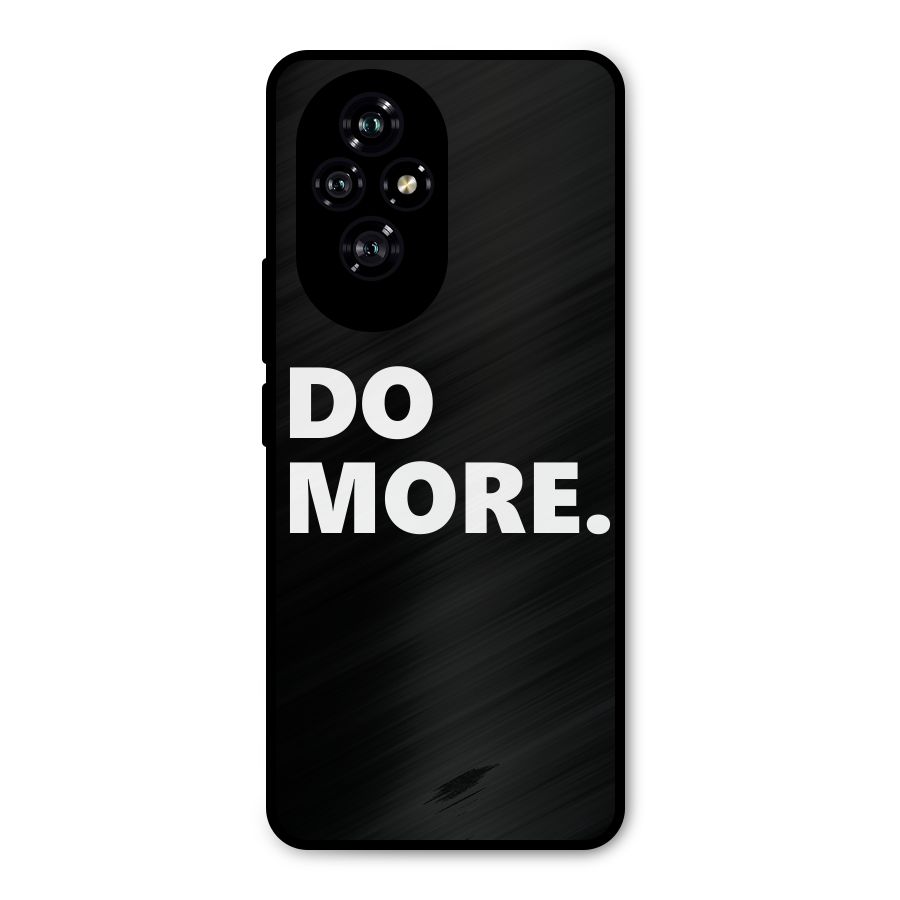 Do More Metal Back Case for Honor 200