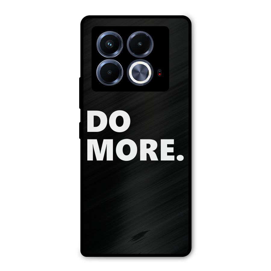 Do More Metal Back Case for Infinix Note 40 5G
