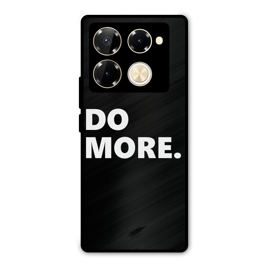 Do More Metal Back Case for Infinix Note 40 Pro