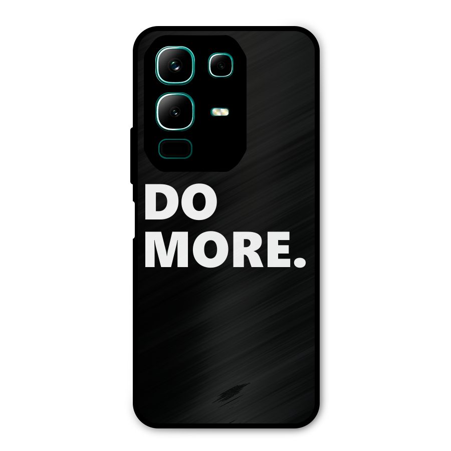 Do More Metal Back Case for Infinix Note 50x