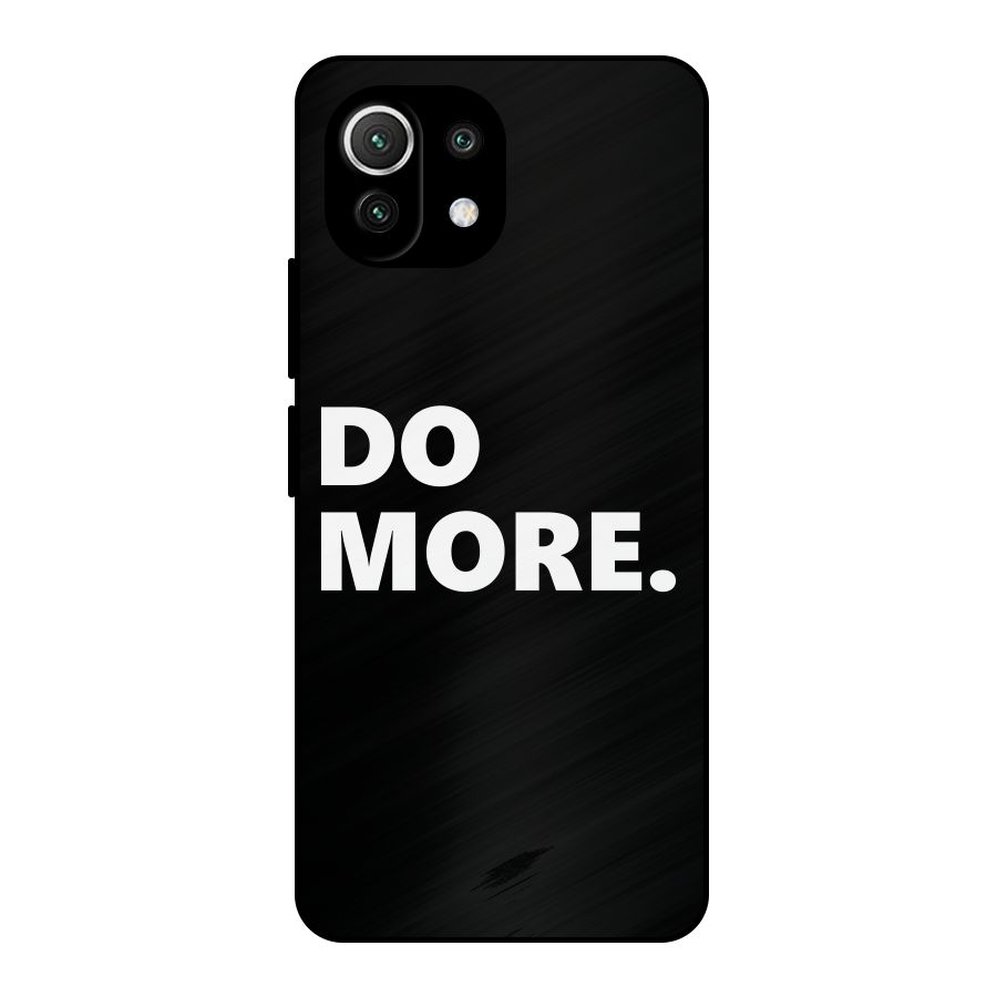 Do More Metal Back Case for Mi 11 Lite NE 5G