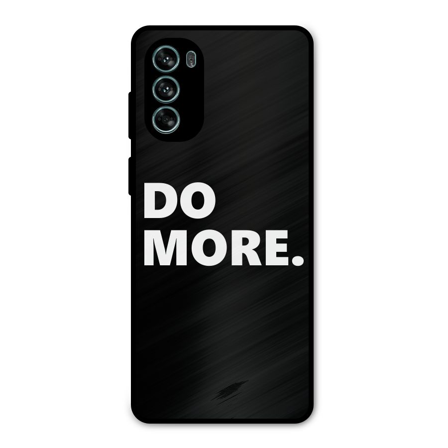 Do More Metal Back Case for Moto G62