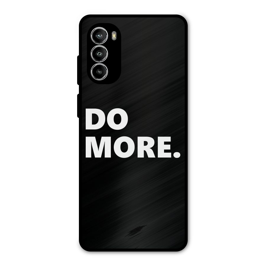 Do More Metal Back Case for Moto G82