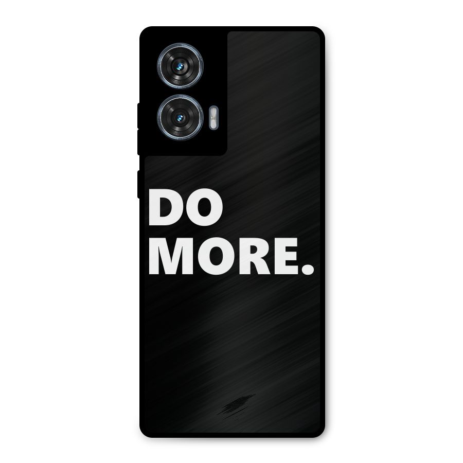 Do More Metal Back Case for Motorola G96