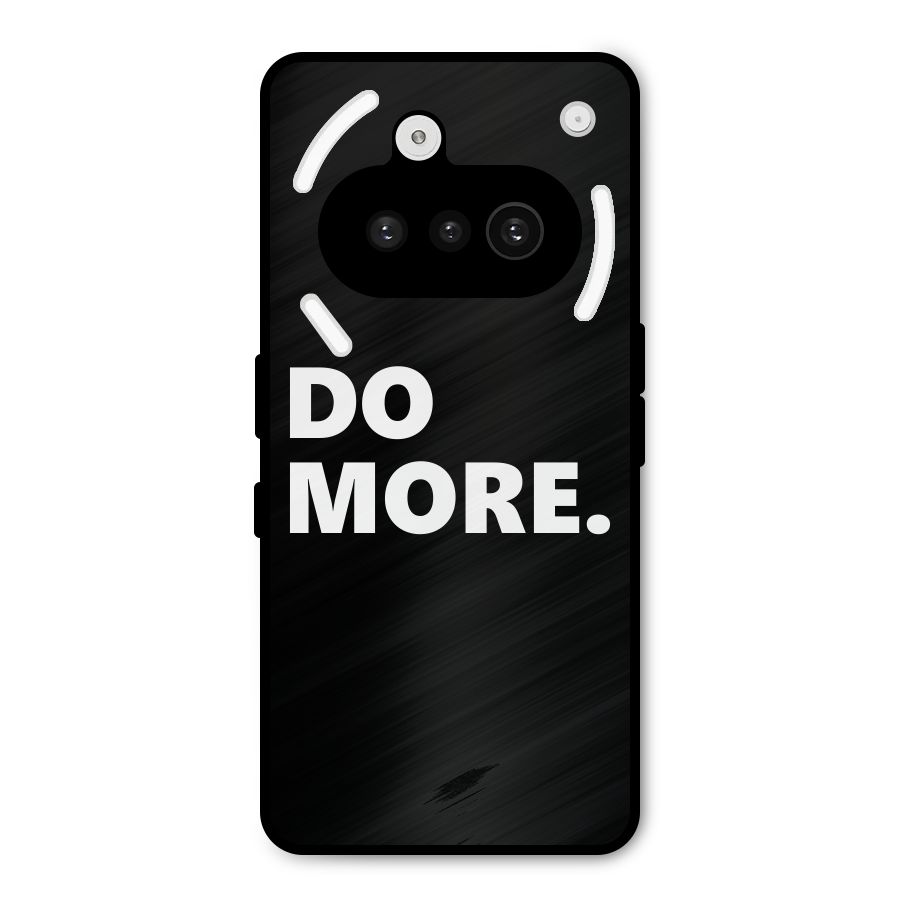 Do More Metal Back Case for Nothing Phone 3a