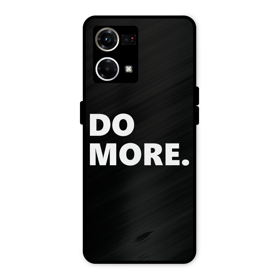 Do More Metal Back Case for Oppo F21 Pro 4G