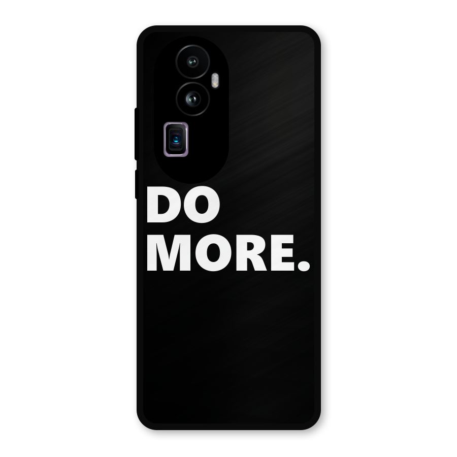 Do More Metal Back Case for Oppo Reno10 Pro Plus