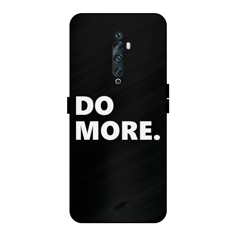 Do More Metal Back Case for Oppo Reno2 Z