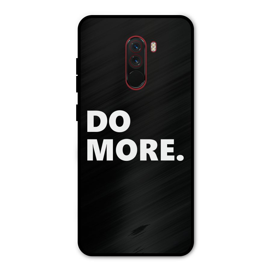 Do More Metal Back Case for Poco F1