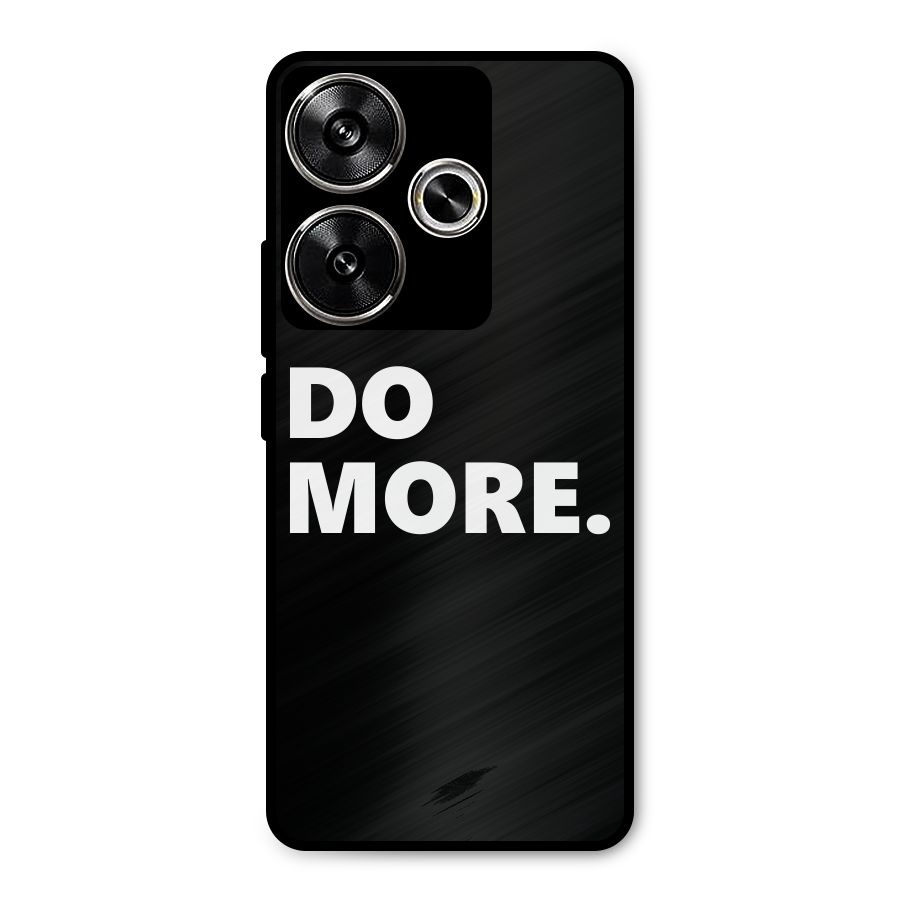 Do More Metal Back Case for Poco F6