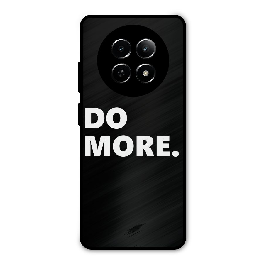 Do More Metal Back Case for Realme 12x 5G