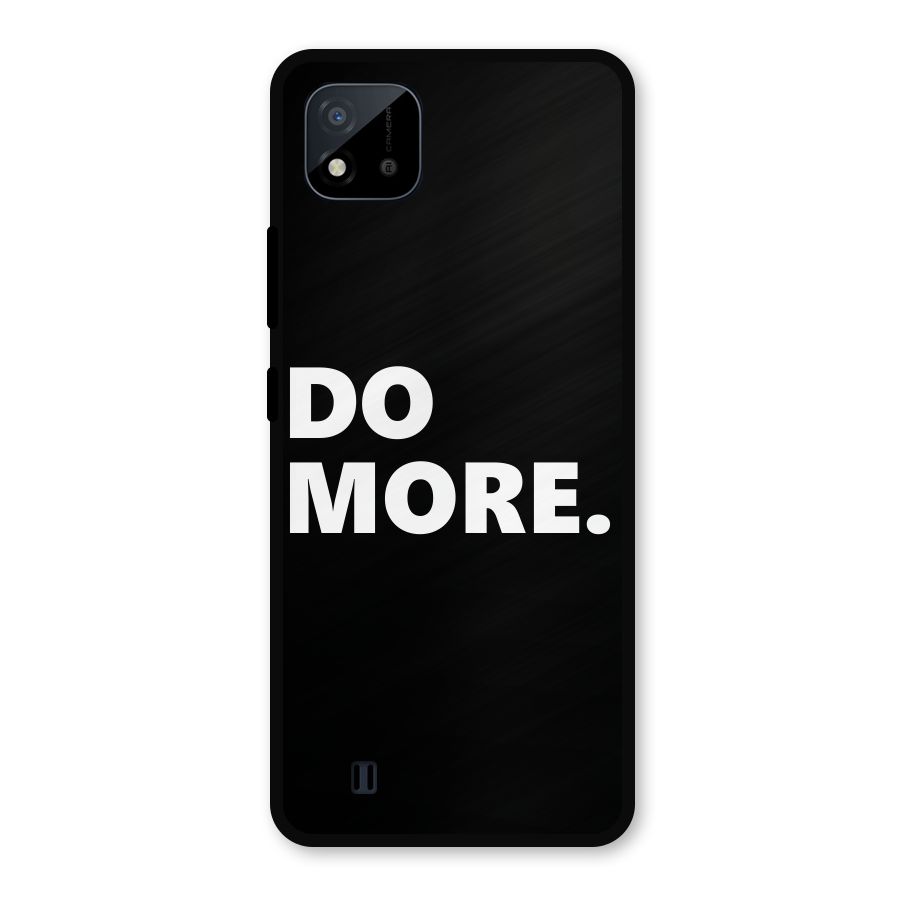 Do More Metal Back Case for Realme C11 2021
