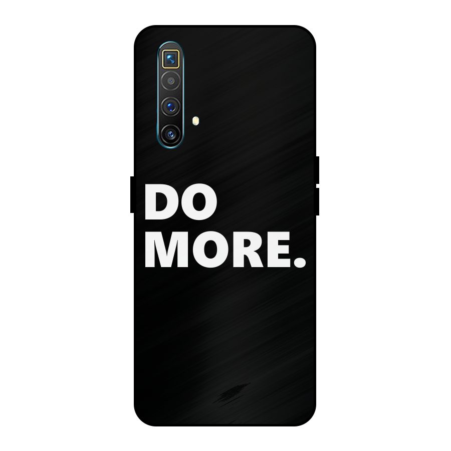Do More Metal Back Case for Realme X3 SuperZoom