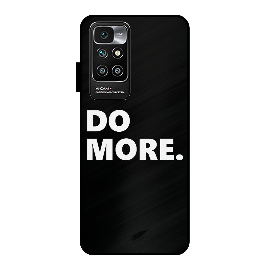 Do More Metal Back Case for Redmi 10 Prime