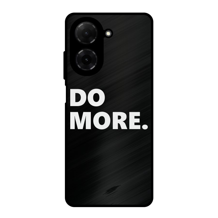 Do More Metal Back Case for Redmi A5 4G