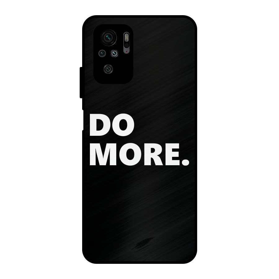 Do More Metal Back Case for Redmi Note 10S