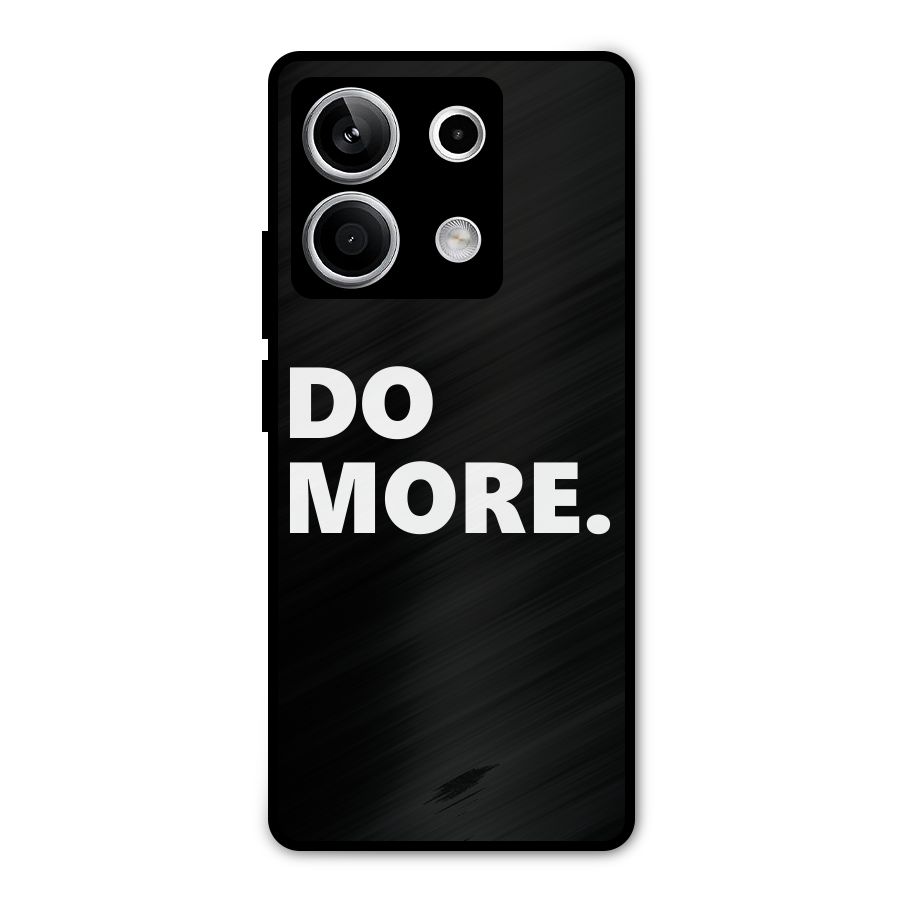 Do More Metal Back Case for Redmi Note 13 5G