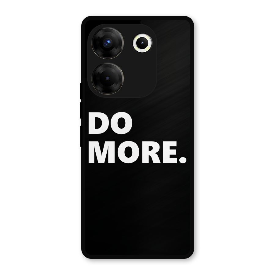 Do More Metal Back Case for Tecno Camon 20 Pro