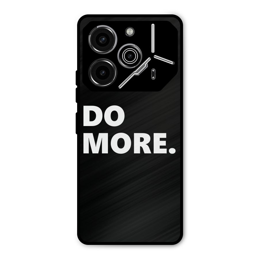 Do More Metal Back Case for Tecno Pova 6 Pro