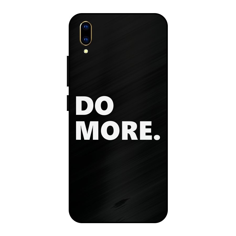Do More Metal Back Case for Vivo V11 Pro